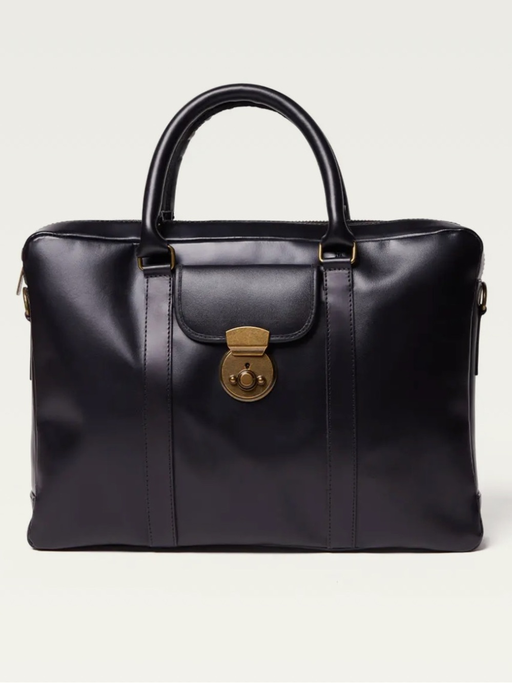 BEARA BEARA genuine leather briefcase